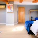 Atico Alfonso | Amplio Centrico Renovado | 10 Pax سرقسطة