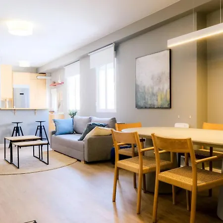 Atico Alfonso Amplio Centrico Renovado 10 Pax Apartment Saragossa