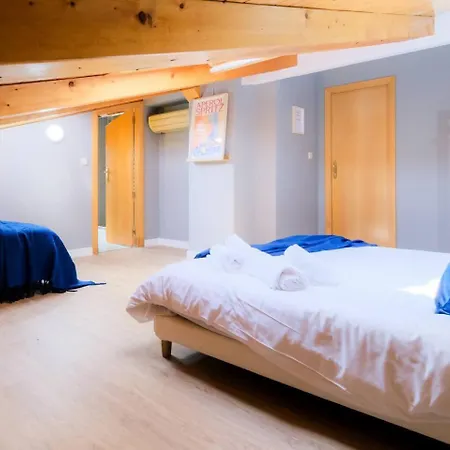 Apartamento ático Alfonso Amplio Céntrico Renovado 10 Pax Saragoça