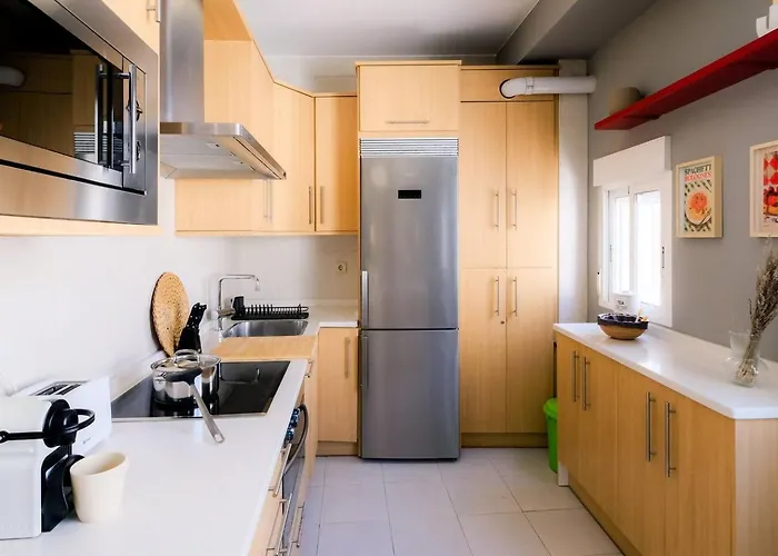 公寓 Atico Alfonso | Amplio Centrico Renovado | 10 Pax *